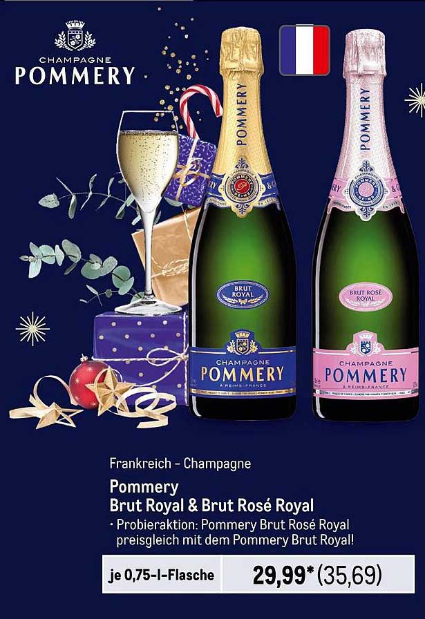 Pommerdy Brut Royal & Brut Rosé Royal