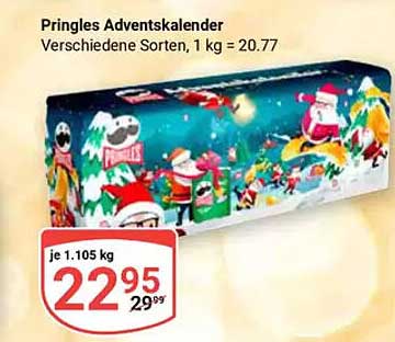 Pringles Adventskalender