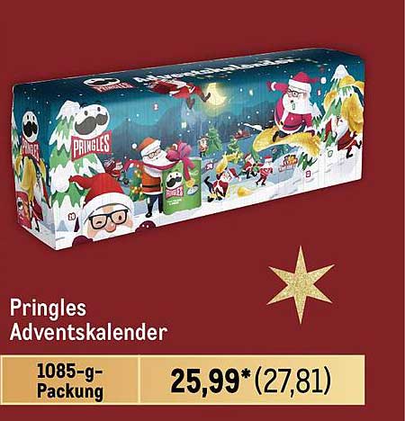 Pringles Adventskalender