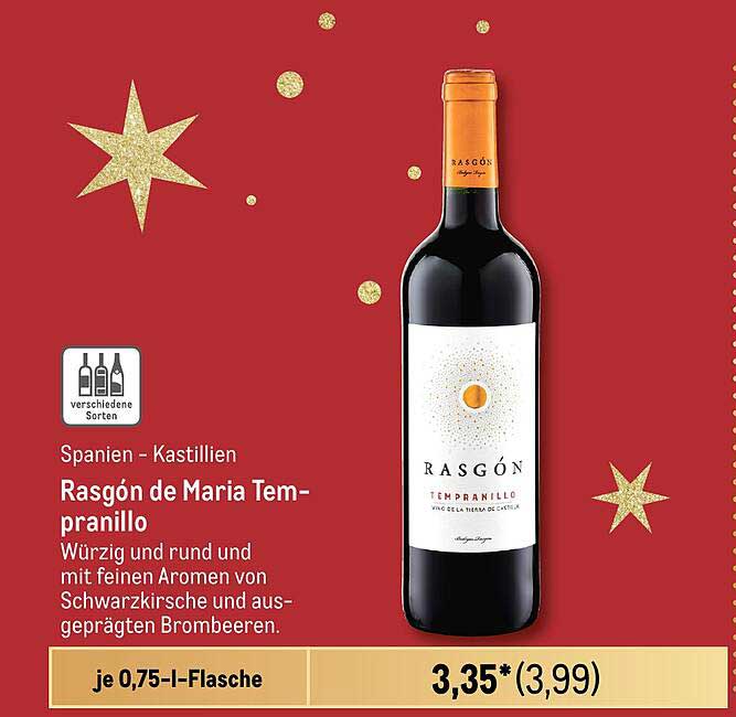 Rasgón de Maria Tempranillo