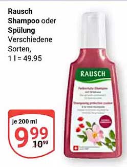 Rausch Shampoo oder Spülung