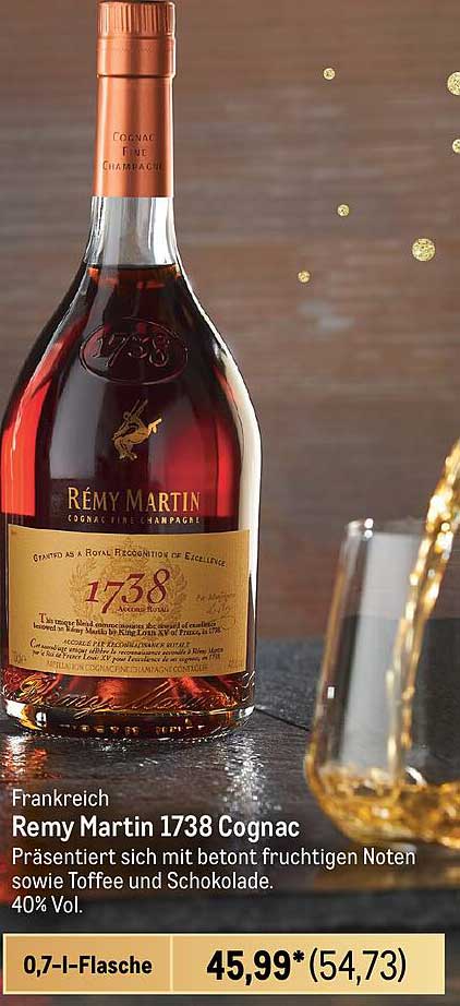 Rémy Martin 1738 Cognac