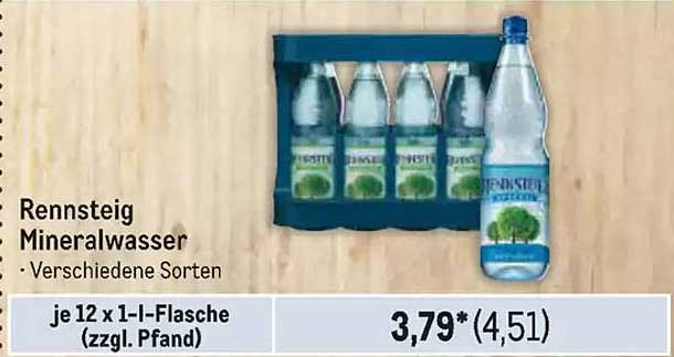 Rennsteig Mineralwasser