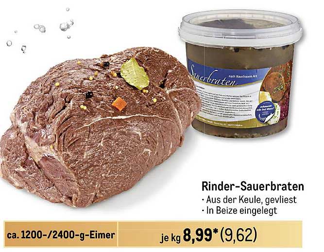 Rinder-Sauerbraten