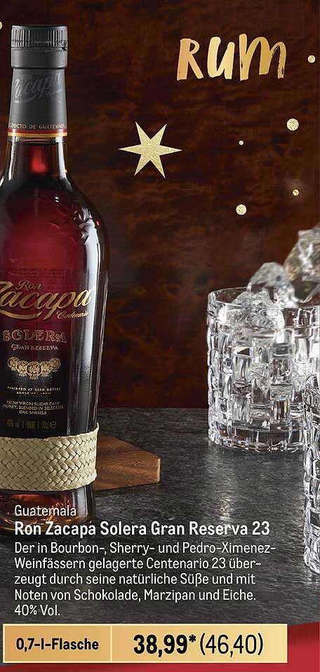 Ron Zacapa Solera Gran Reserva 23