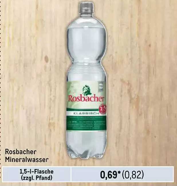 Rosbacher Mineralwasser