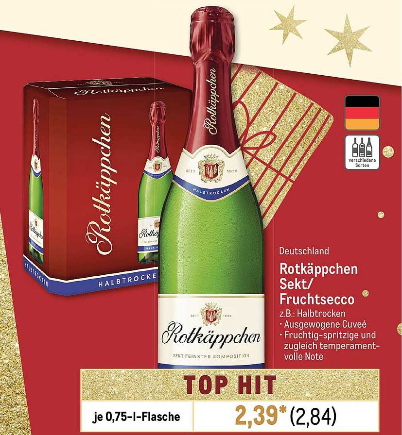 Rotkäppchen Sekt/Fruchtsecco