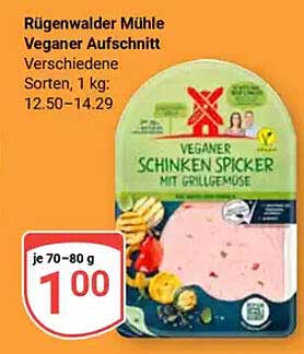 Rügenwalder Mühle Veganer Aufschnitt