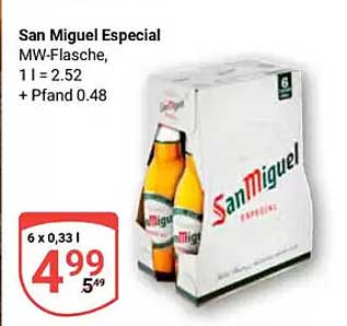 San Miguel Especial