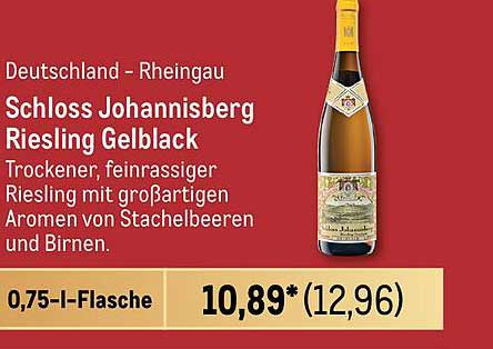 Schloss Johannisberg Riesling Gelblack