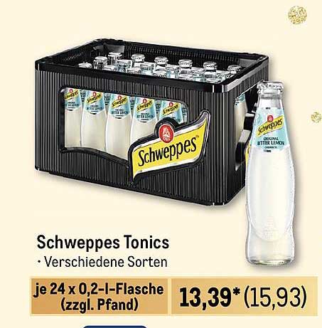 Schweppes Tonics