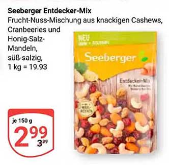 Seeberger Entdecker-Mix