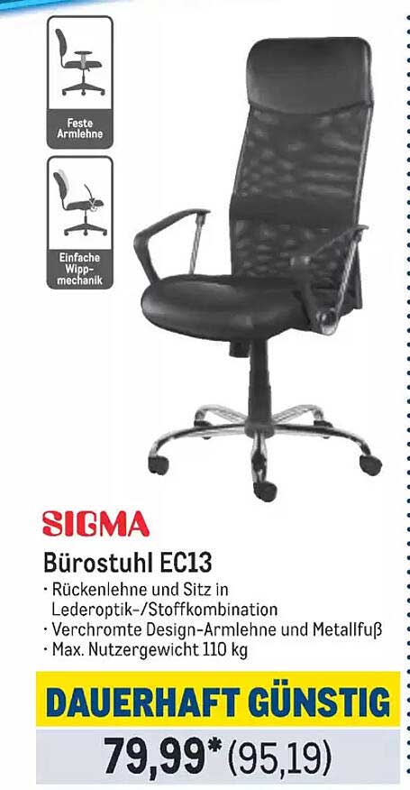 SIGMA Bürostuhl EC13