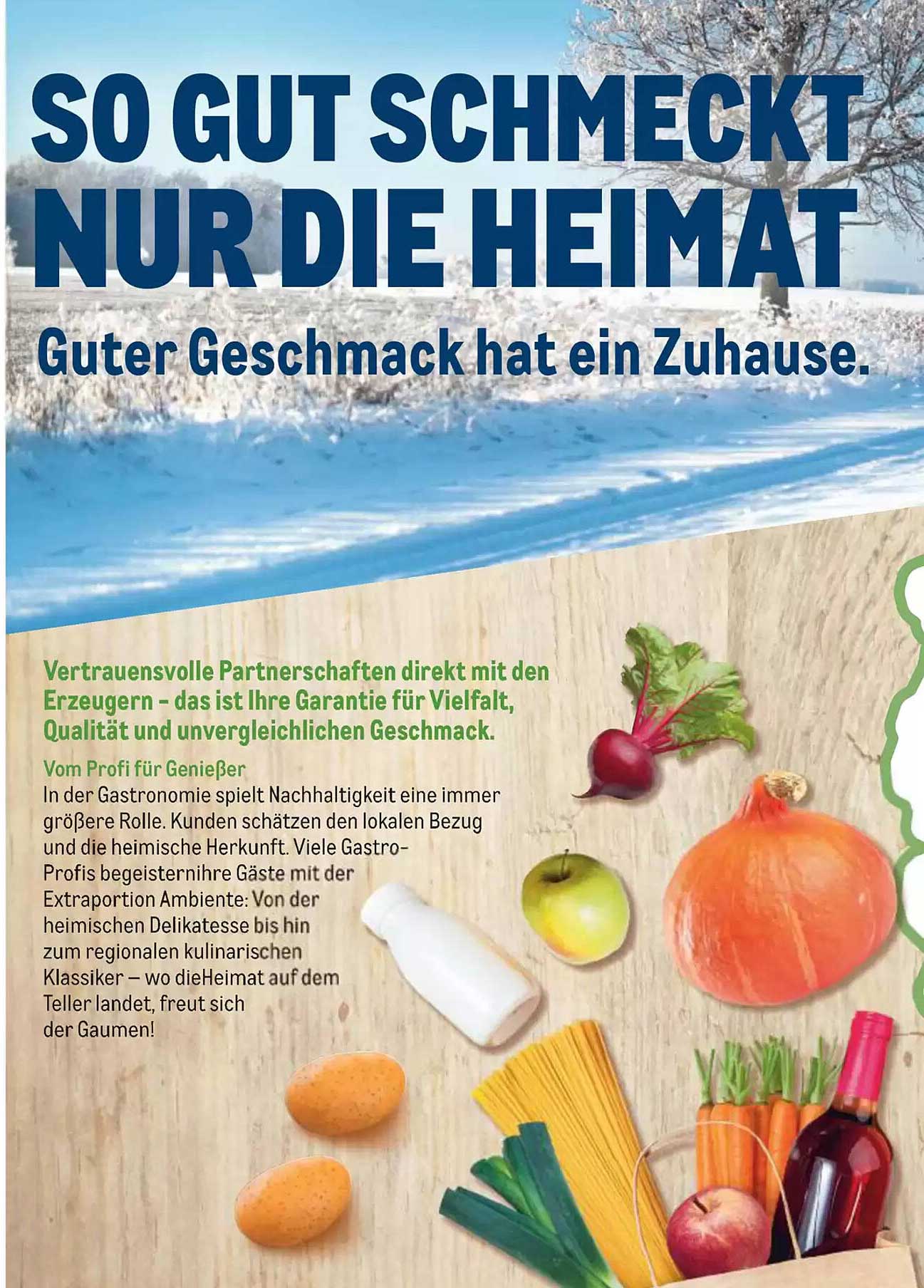 SO GUT SCHMECKT NUR DIE HEIMAT