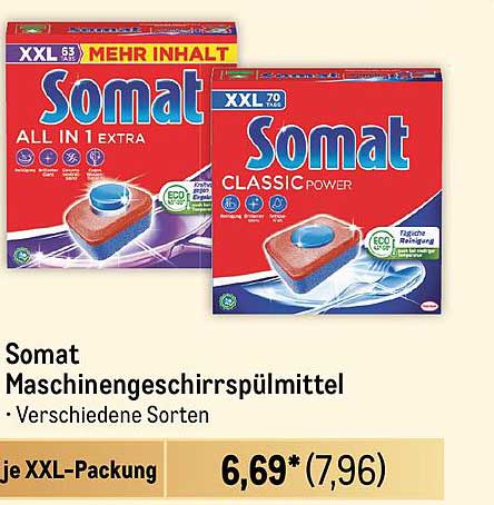 Somat Maschinen Geschirrspülmittel