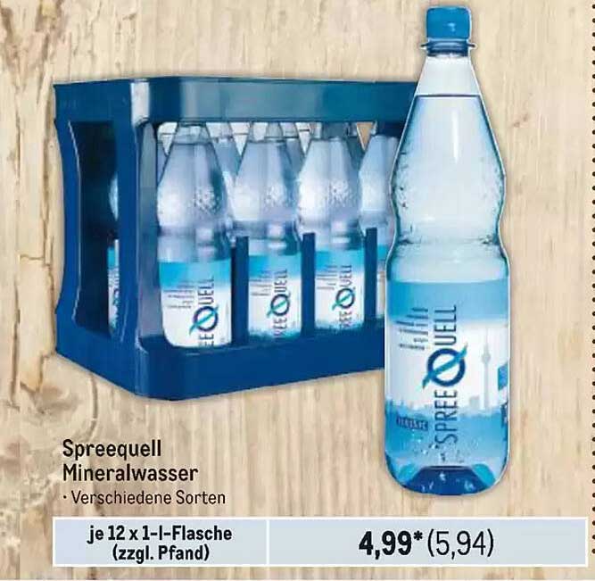 Spreequell Mineralwasser