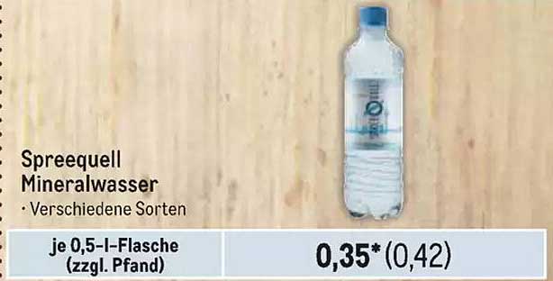 Spreequell Mineralwasser