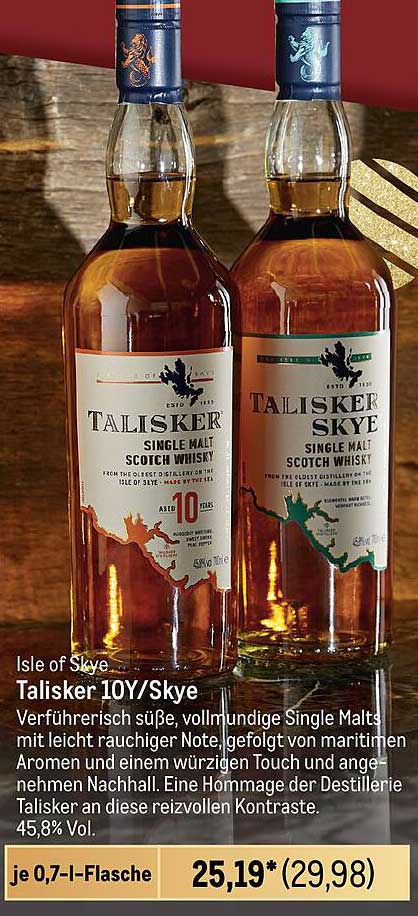 Talisker 10Y/Skye