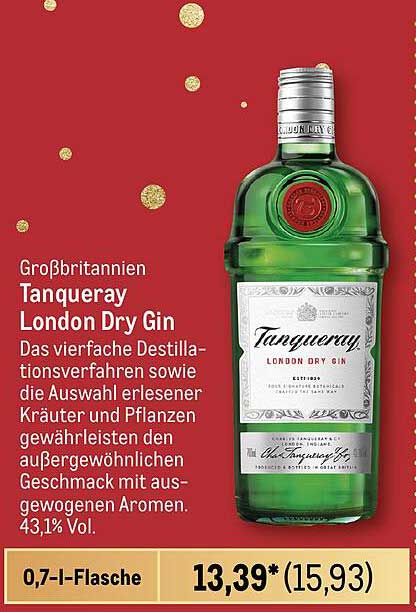 Tanqueray London Dry Gin