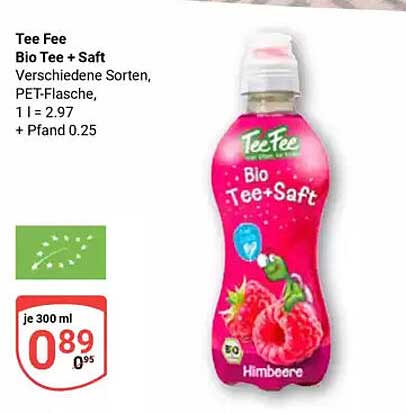 Tee Fee Bio Tee + Saft