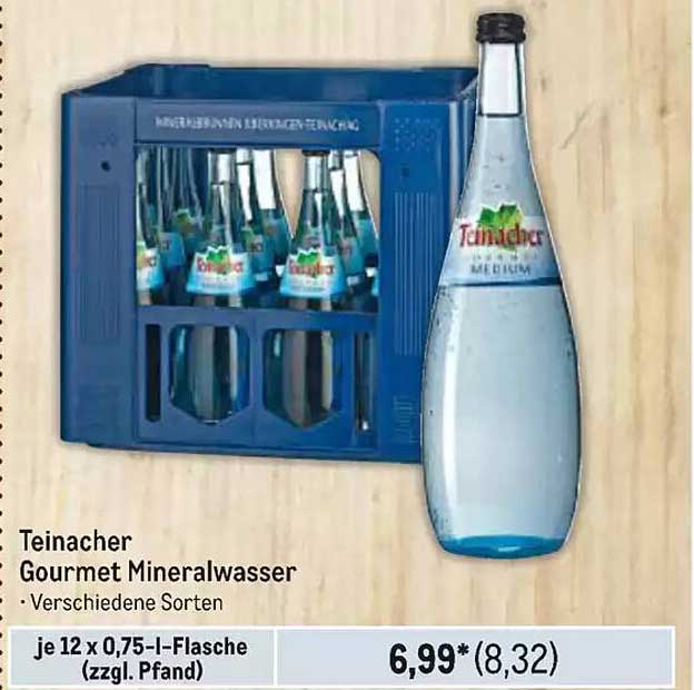 Teinacher Gourmet Mineralwasser