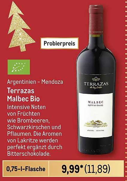 Terrazas Malbec Bio