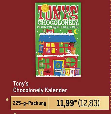 Tony's Chocolonely Kalender