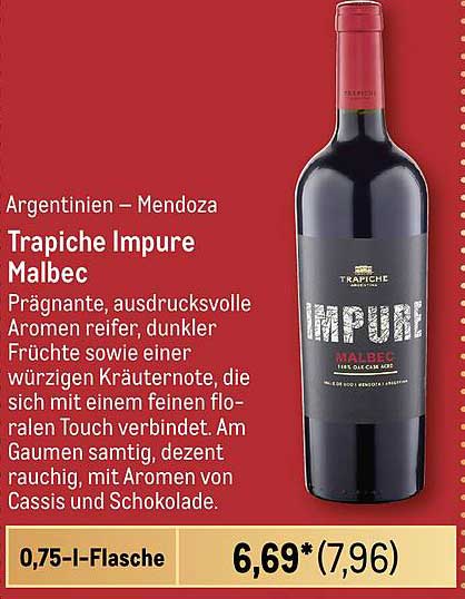 Trapiche Impure Malbec