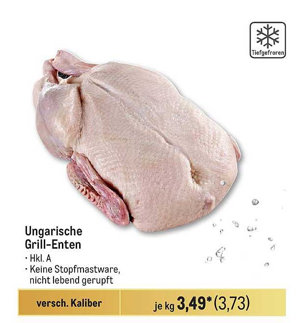 Ungarische Grill-Enten