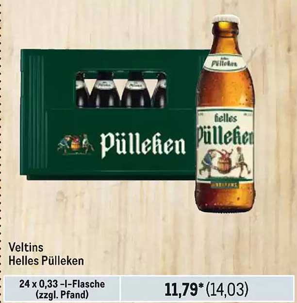 Veltins Helles Pülekken