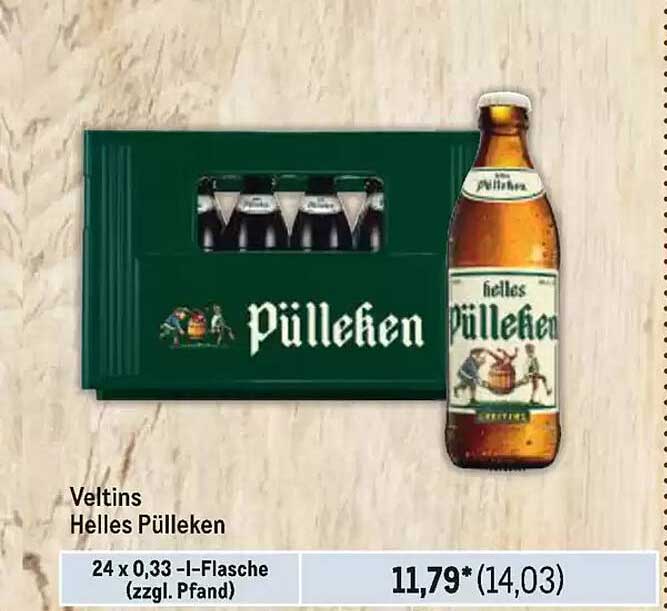 Veltins Helles Pülleken