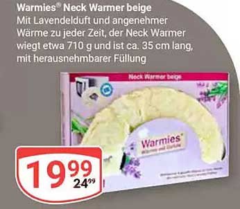 Warmies® Neck Warmer beige