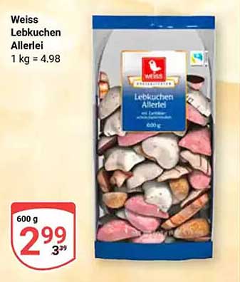 Weiss Lebkuchen Allerlei