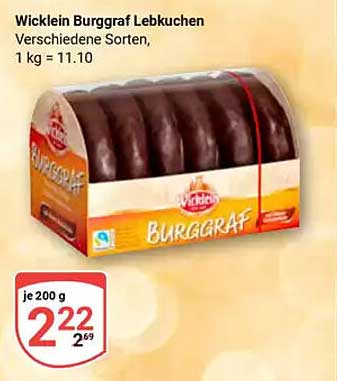 Wicklein Burggraf Lebkuchen