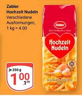 Zabler Hochzeit Nudeln