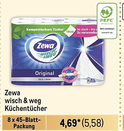 Zewa wisch & weg Küchentücher