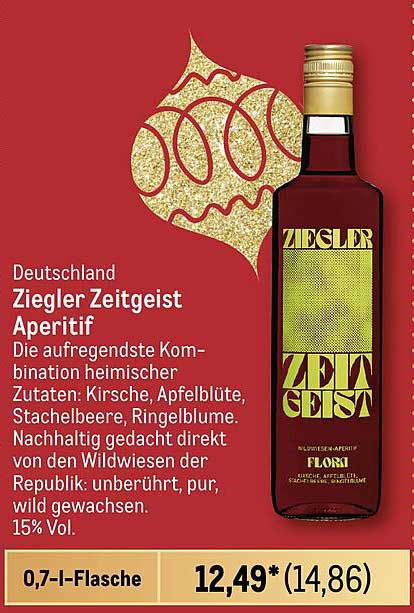 Ziegler Zeitgeist Aperitif