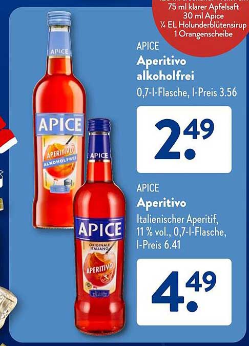 APICE Aperitivo alkoholfrei