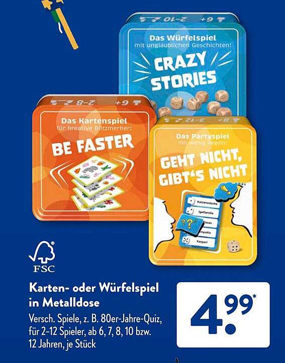 BE FASTER  
GEHT NICHT, GIBT'S NICHT  
CRAZY STORIES  