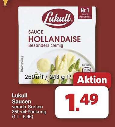 Lukull Sauce HOLLANDAISE