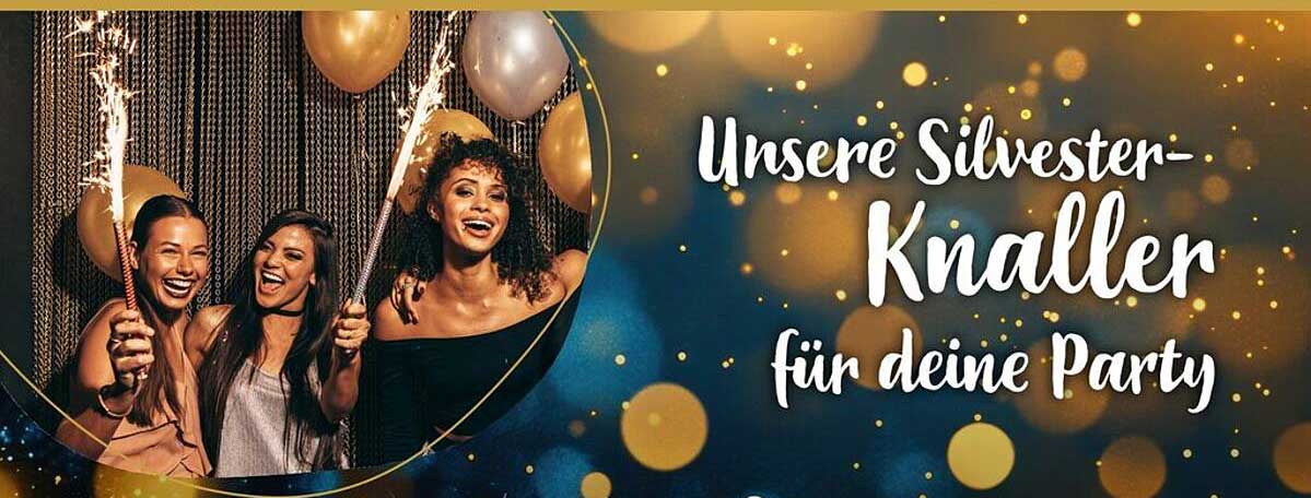 Unsere Silvester-Knaller für deine Party