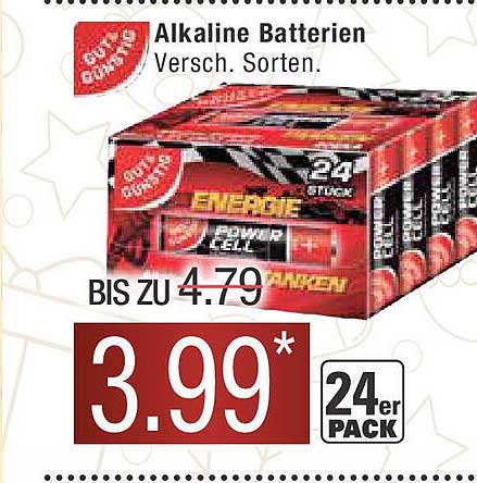 Alkaline Batterien