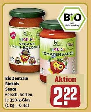 Bio Zentrale Biokids Sauce