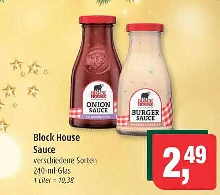 Block House Sauce