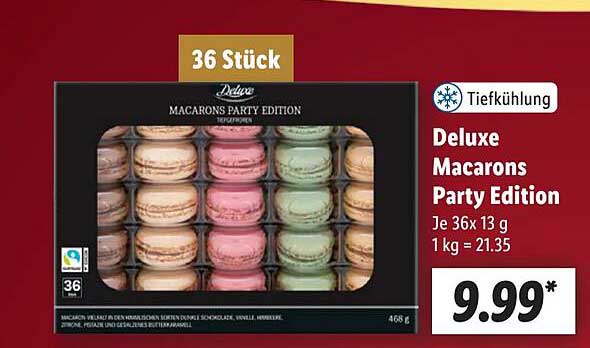 Deluxe Macarons Party Edition