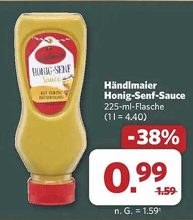 Händlmaier Honig-Senf-Sauce