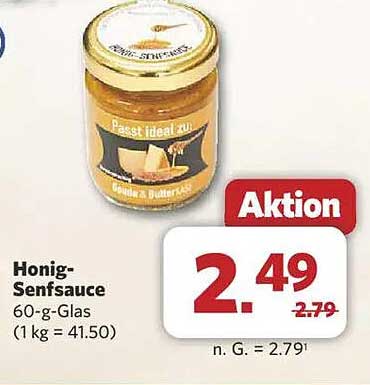 Honig-Senfsauce