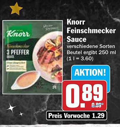 Knorr Feinschmecker Sauce