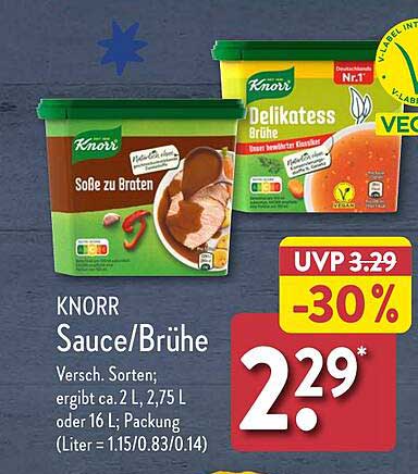 KNORR Sauce/Brühe