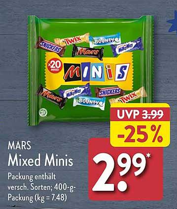 MARS Mixed Minis